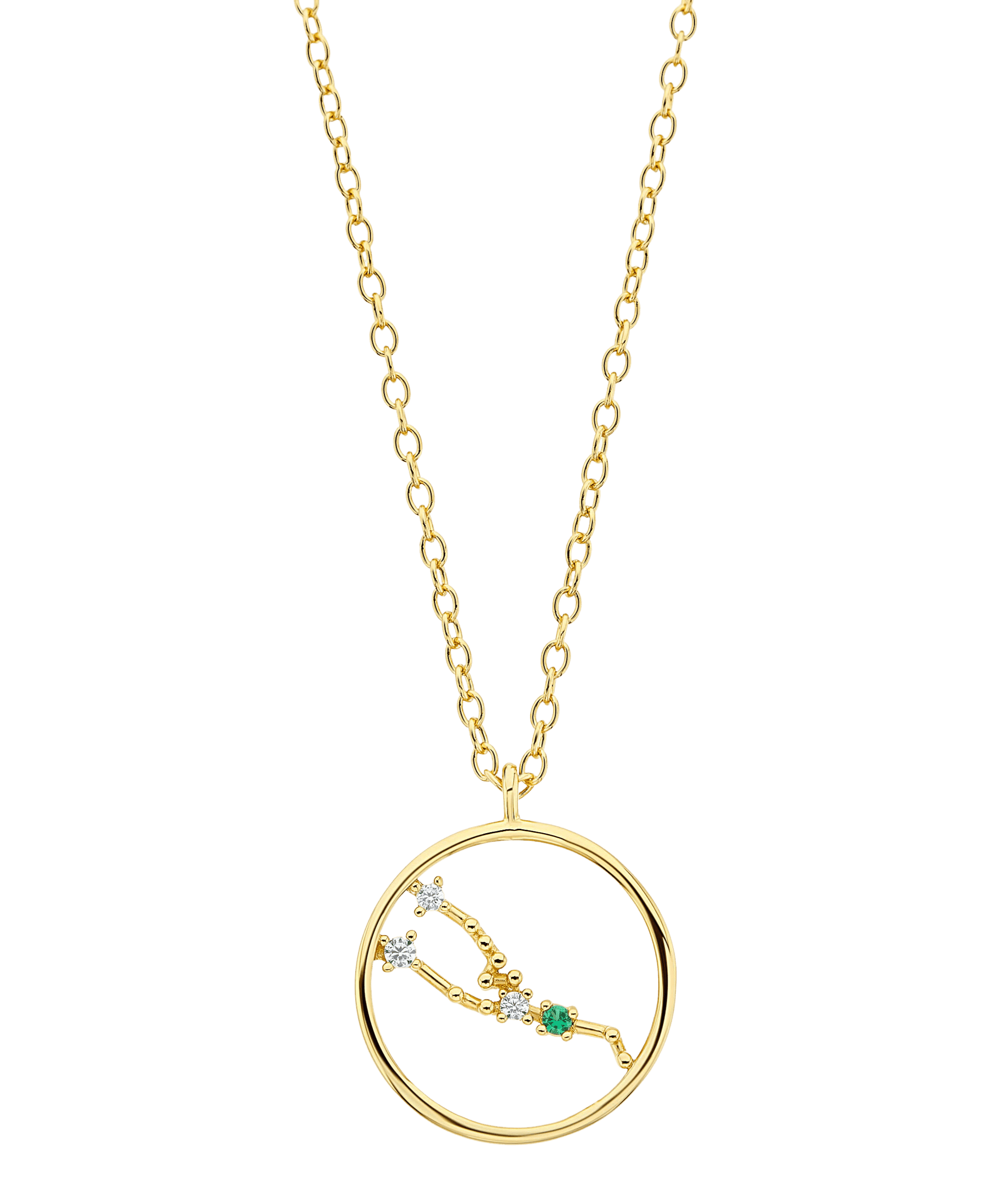 Zodiac Necklace Taurus 18ct Gold Plated、mySite、botmansion