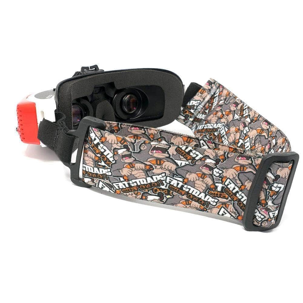  FatStraps 2 FPV Goggle Strap for Fatshark, Walksnail or DJI - Choose Your Style、mySite、merchandisen