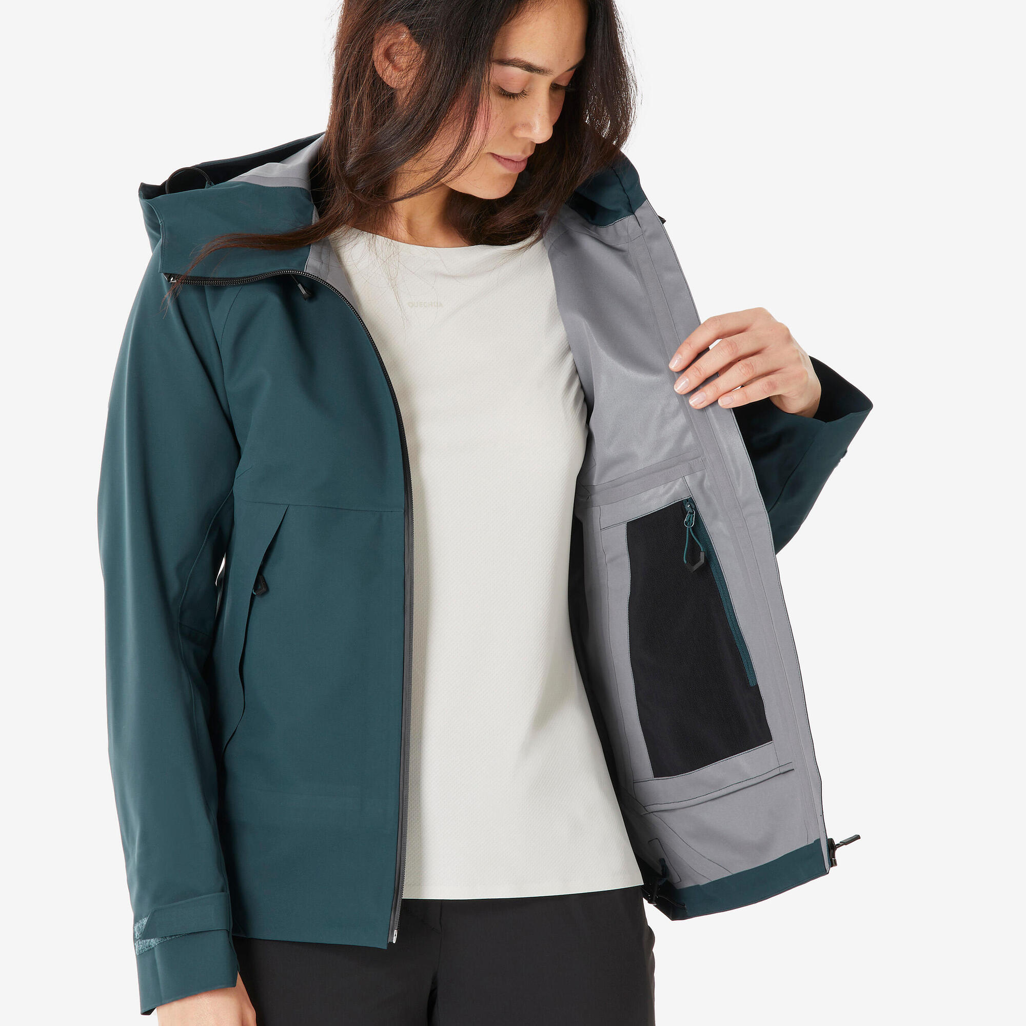 Quechua Women's MH500 Lightweight Waterproof Hiking Jacket、mySite、shQuechua Women's MH500 Lightweight Waterproof Hiking Jacket、mySite、glenpowelloop_name