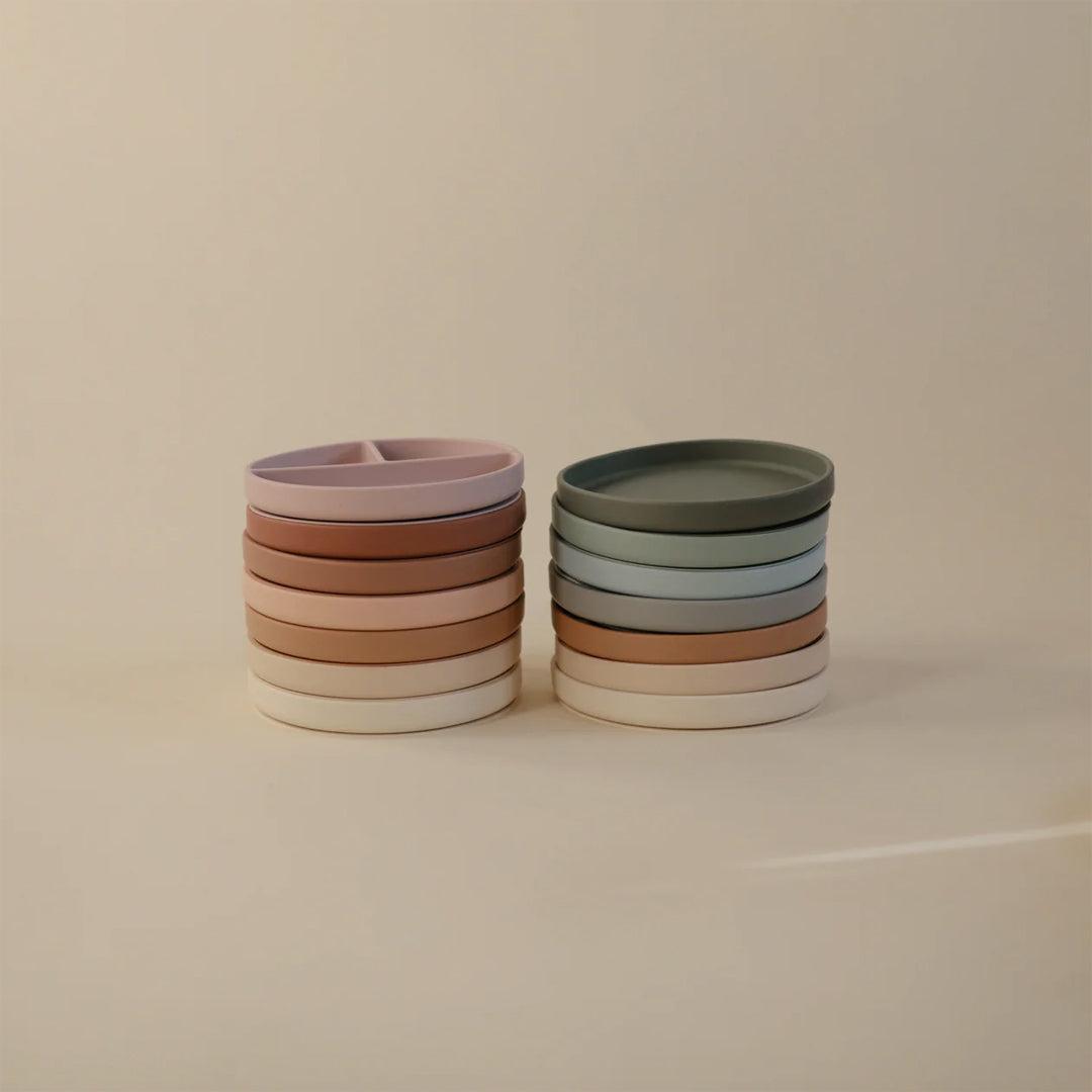  Mushie Silicone Plate - Shifting Sand、mySite、merchandisen