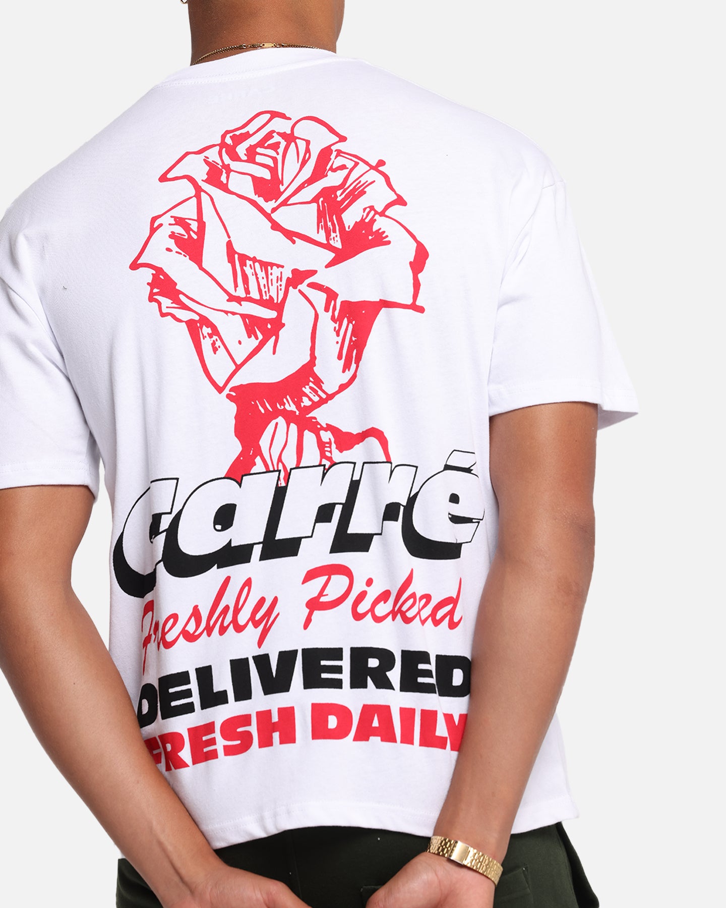 Carre Freshly Picked T-Shirt White、mySite、zt4zffjzw