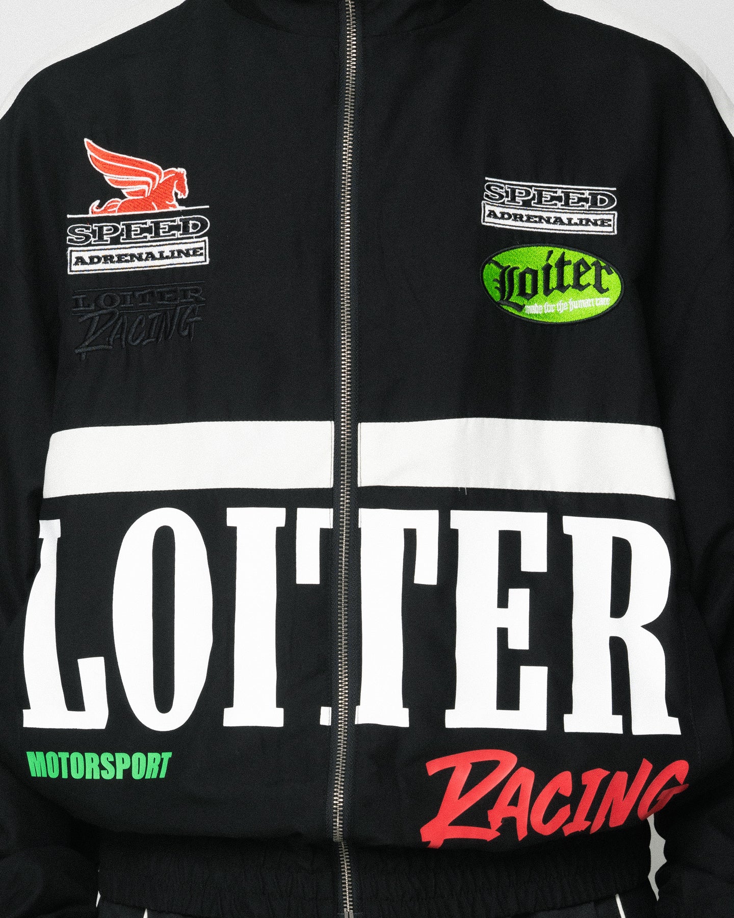 Loiter Speedway Windbreaker Jacket Black、mySite、zt4zffjzw