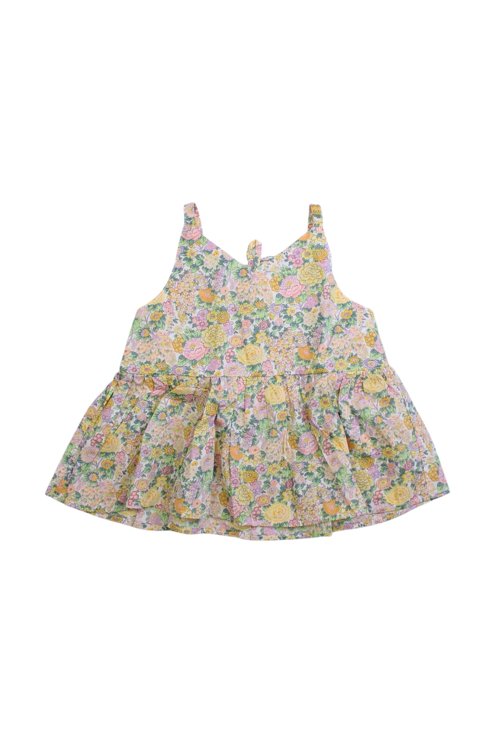 Dannie And Lilou Floral Sleeveless Dress 12-18M、mySite、g9winljtr