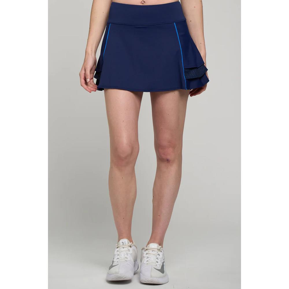 Lija Women's Be Your Best Down the Line 14 Skort - Marine
