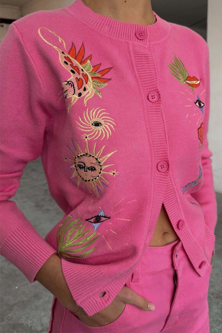 Pink Enchanted Cardigan、mySite、solidvoid