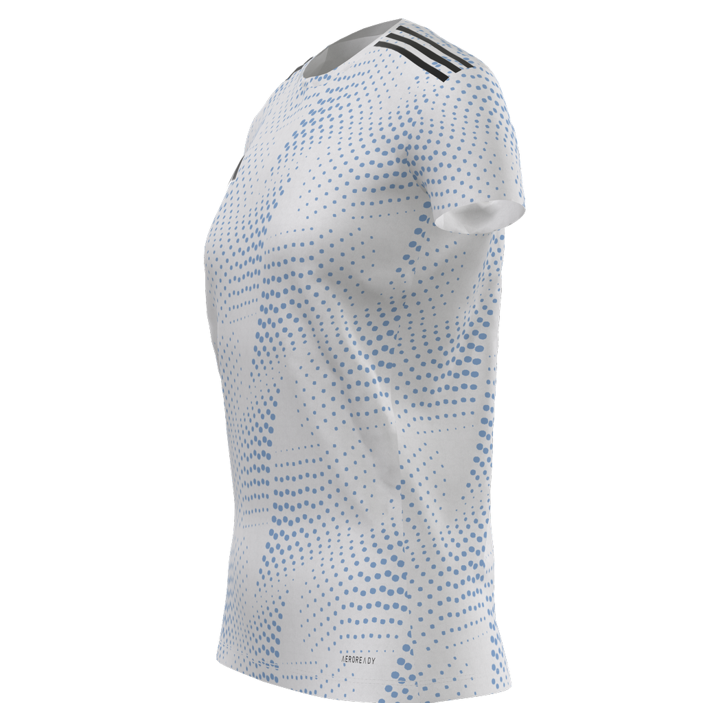 adidas AFC WOMEN'S Custom Graphic 25 Jersey - WHITE、mySite、noshort