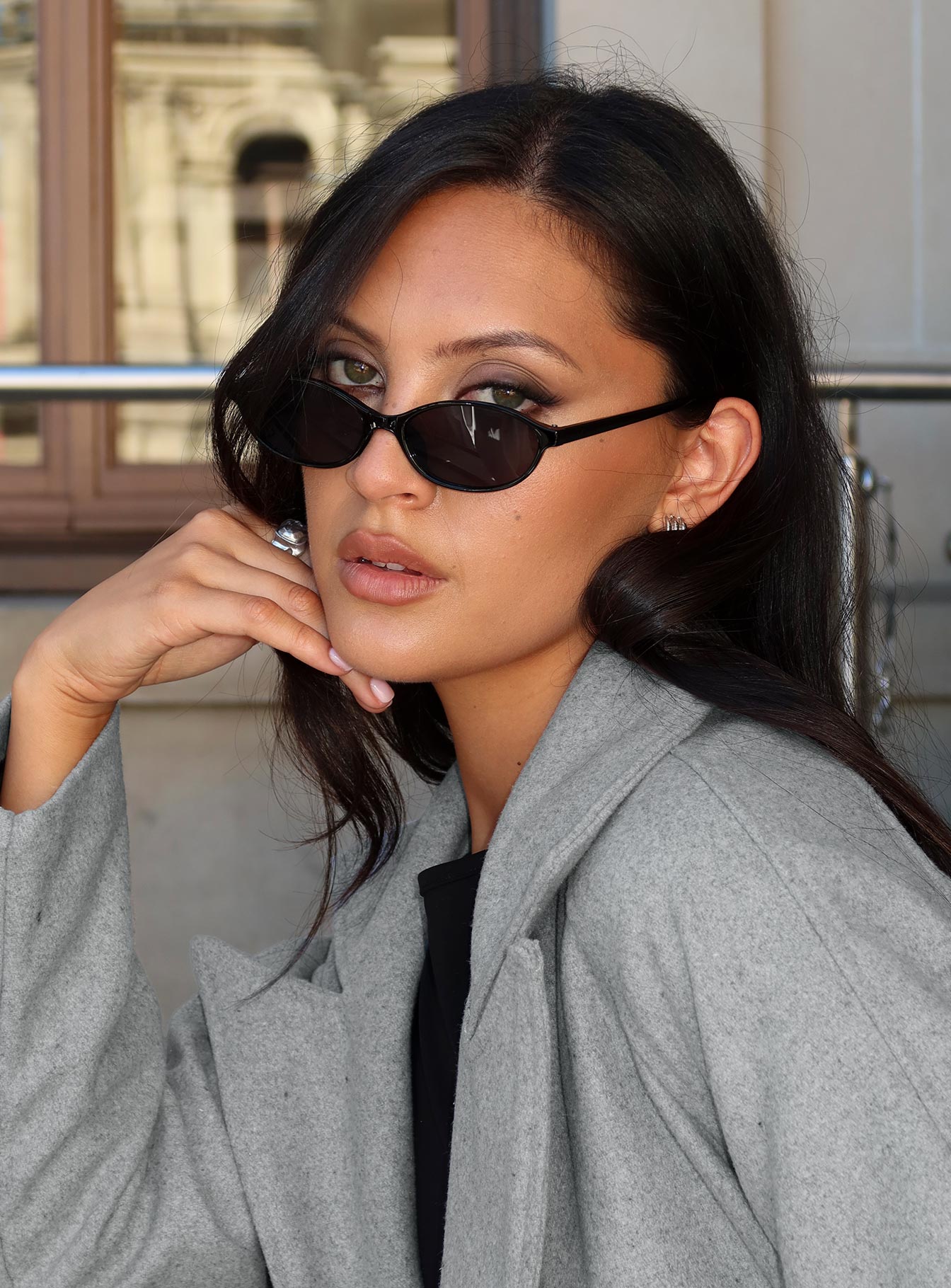 Wonderful World Sunglasses Black、mySite、solidvoid