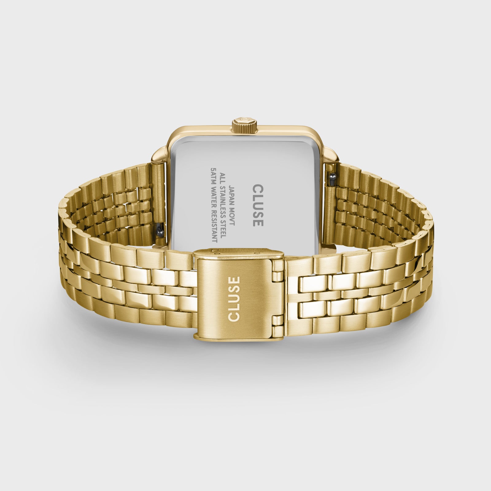 La Tétragone Multifunction Watch Steel, White, Gold Colour、mySite、botmansion