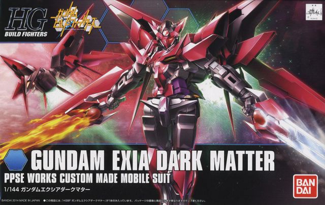 Mobile Suit Gundam HGBF Exia Dark Matter、mySite、hgirdovlk
