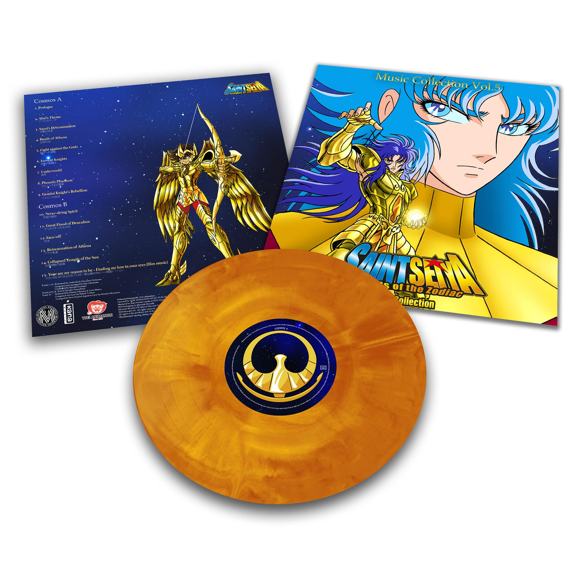 Saint Seiya (Music Collection Vol. 5) (Orange Marble Vinyl)、mySite、camillekostekn
