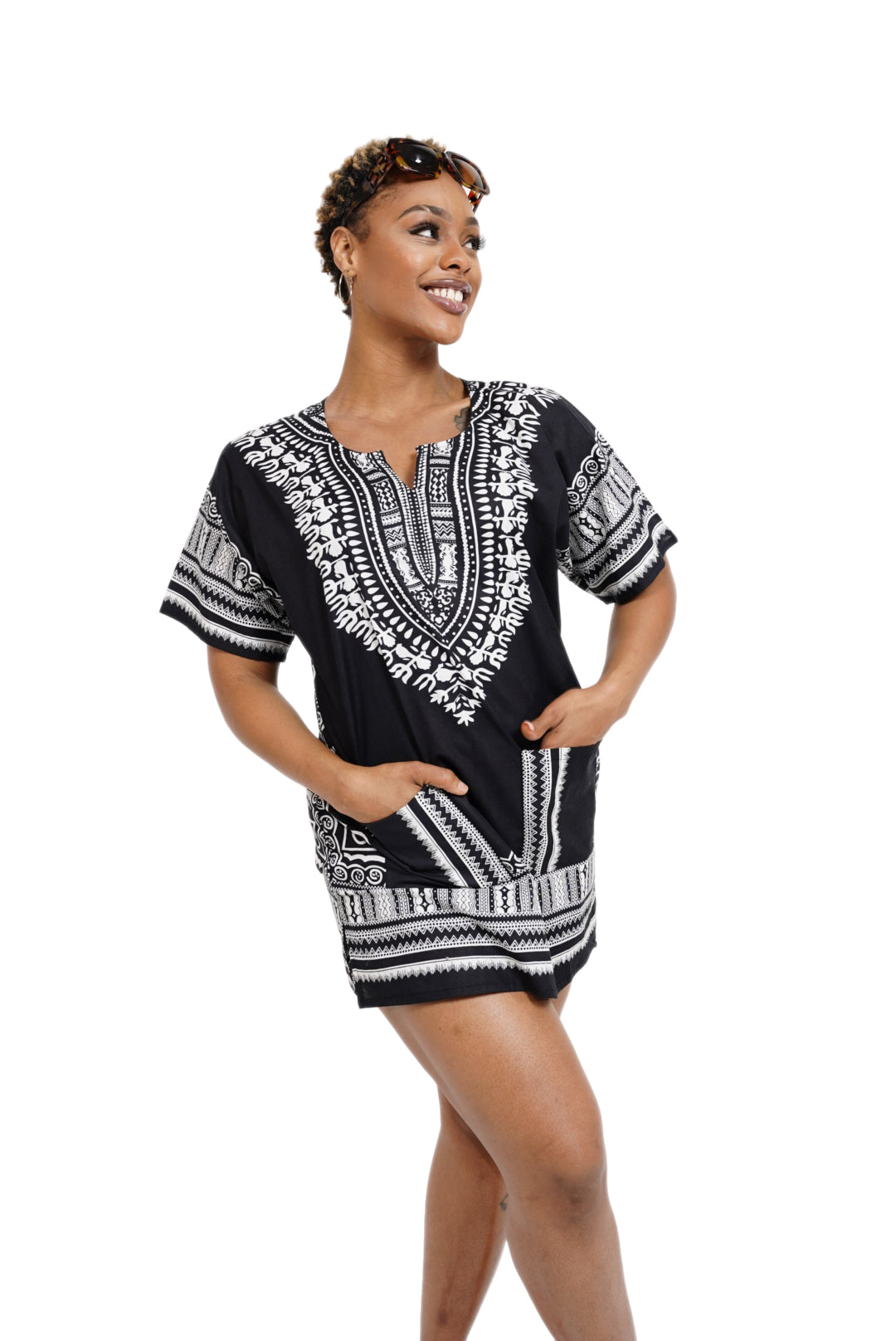 Dupsie's African Print Unisex Dashiki Shirt Suitable for Festivals, Concerts, Cruises, Outdoor Events DP3578、mySite、solidvoid