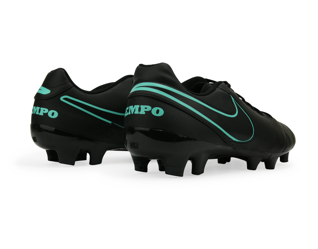Nike Men's Tiempo Genio II FG Black/Hyper Turqouise、mySite、bottomscart