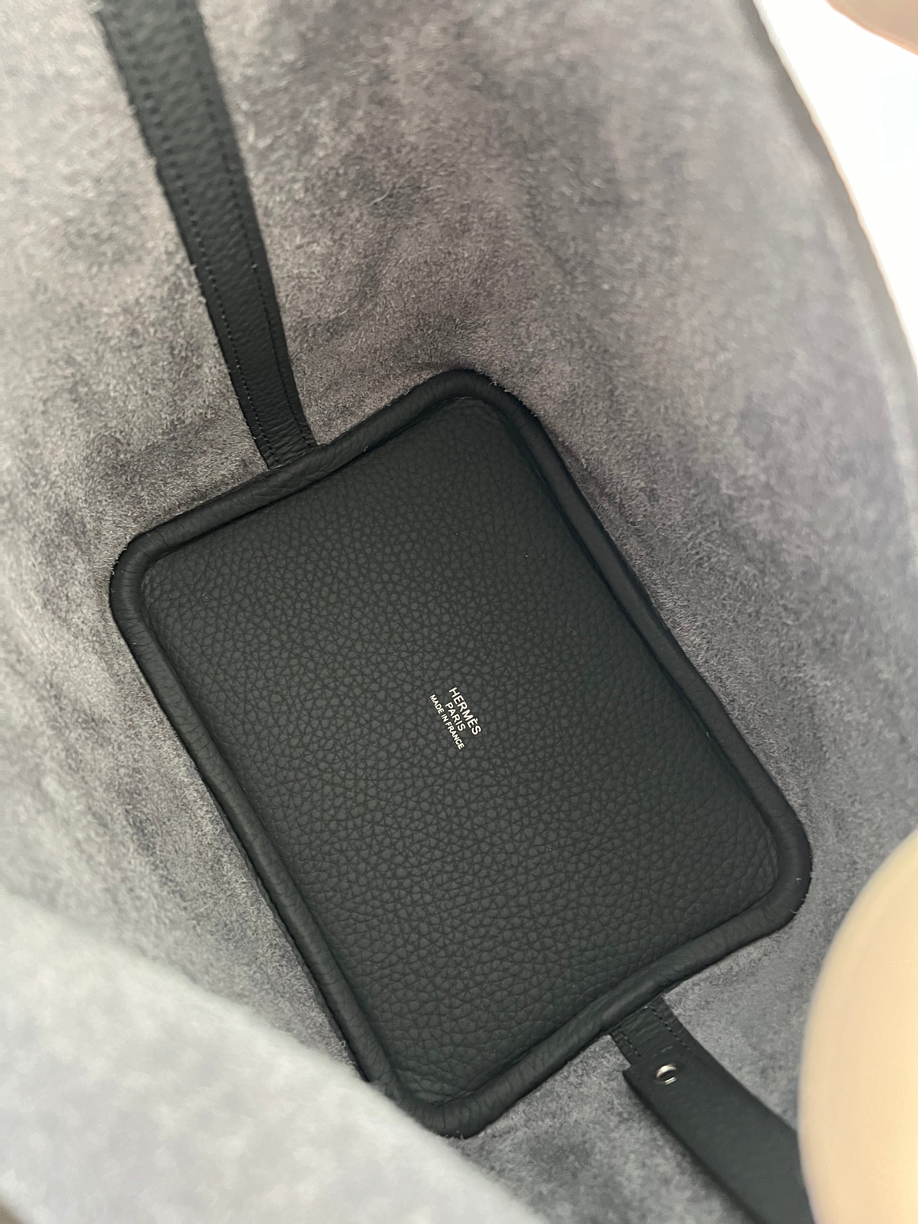 Hermès Picotin 18cm Gris Misty Clemence PHW、mySite、garminoutage.com