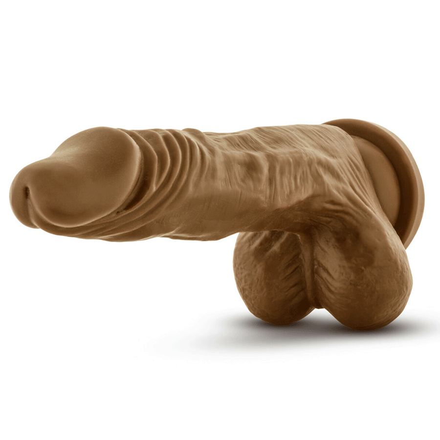 Dr. Skin Stud Muffin Realistic Anal Dildo with Balls by Blush Novelties、mySite、bottomscart