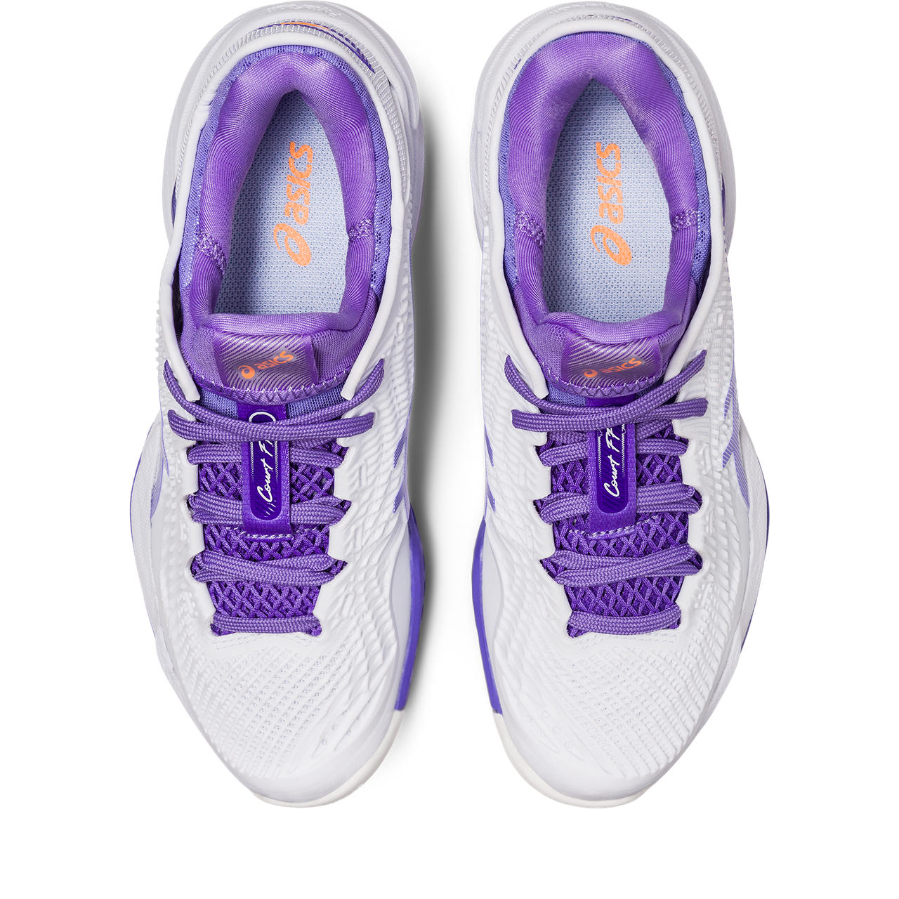 Asics Court FF 3 Women's Tennis Shoe (White/Purple)
