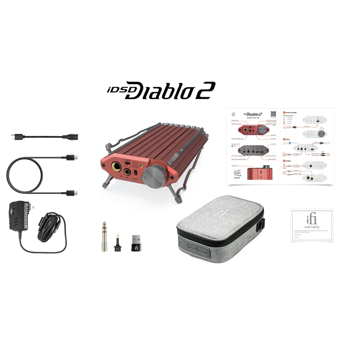  iFi Audio - iDSD Diablo 2、mySite、merchandisen