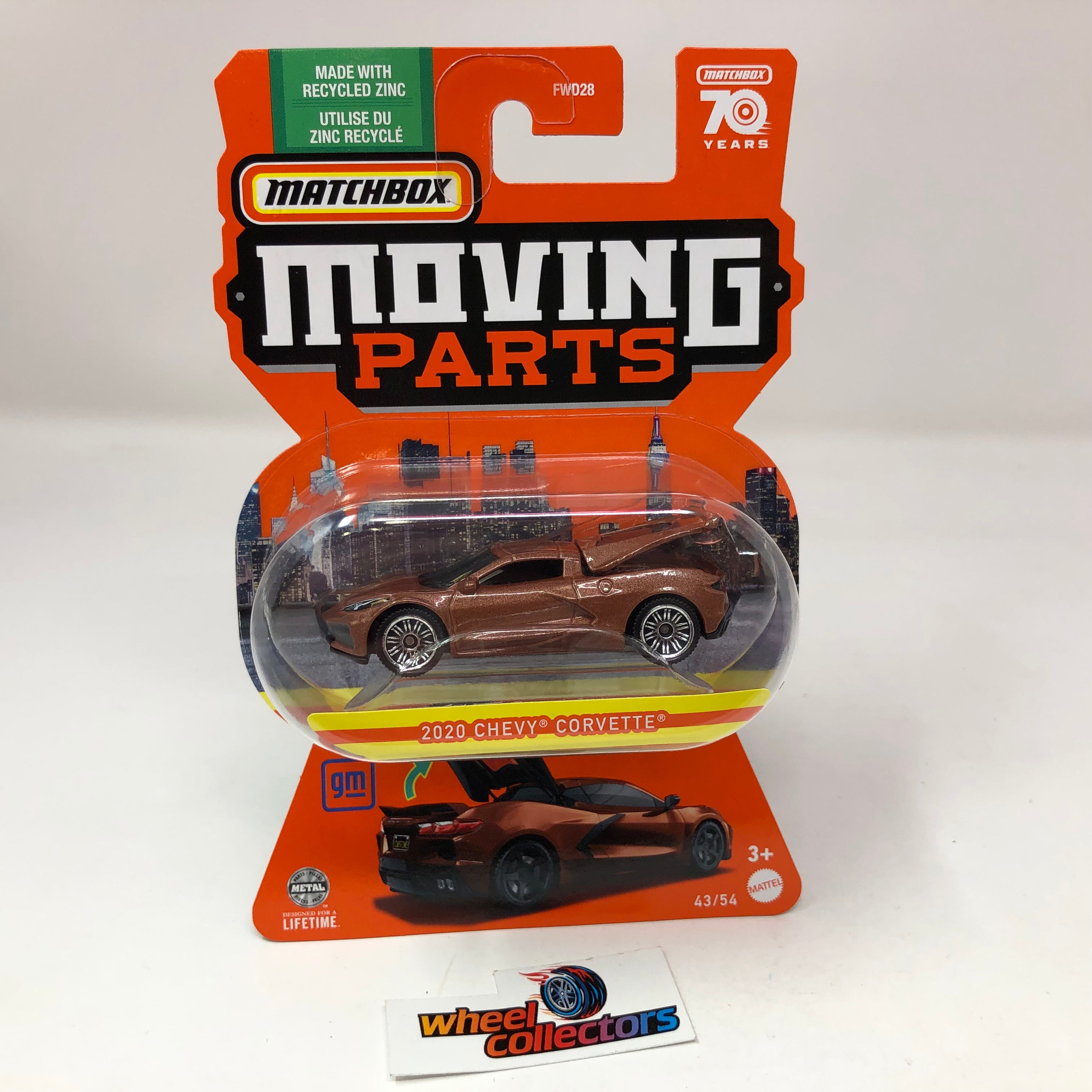 2020 Chevy Corvette * Brown * 2023 Matchbox Moving Parts Case B、mySite、hgirdovlk