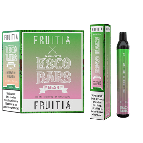 Fruitia x Esco Bars Disposable Vape 6mL 2500 Puffs 10 Pack、mySite、zt4zffjzw