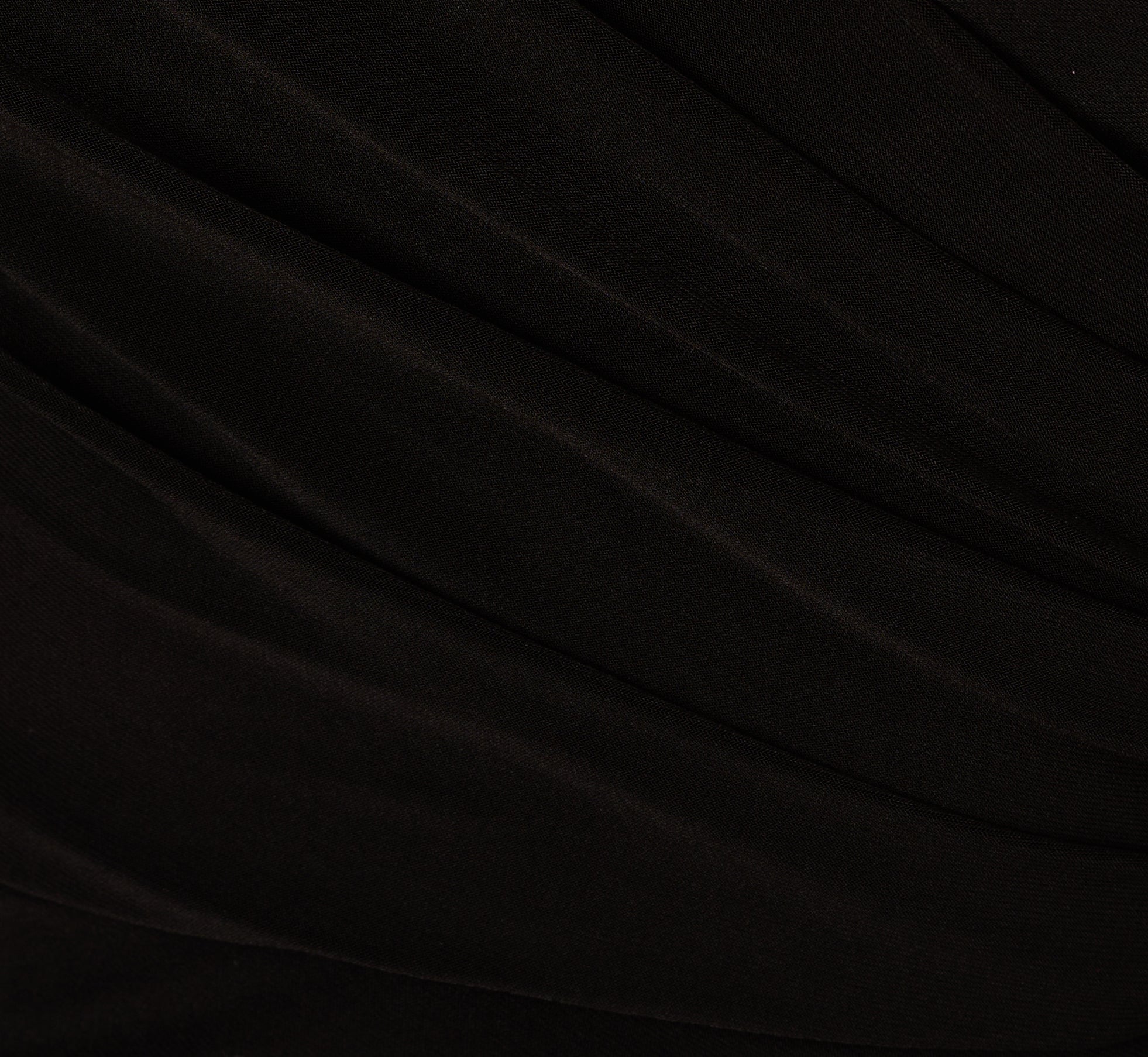 Wide Leg Jersey Jumpsuit With Sheer Lace Bell Sleeves In Black、mySite、solidvoid