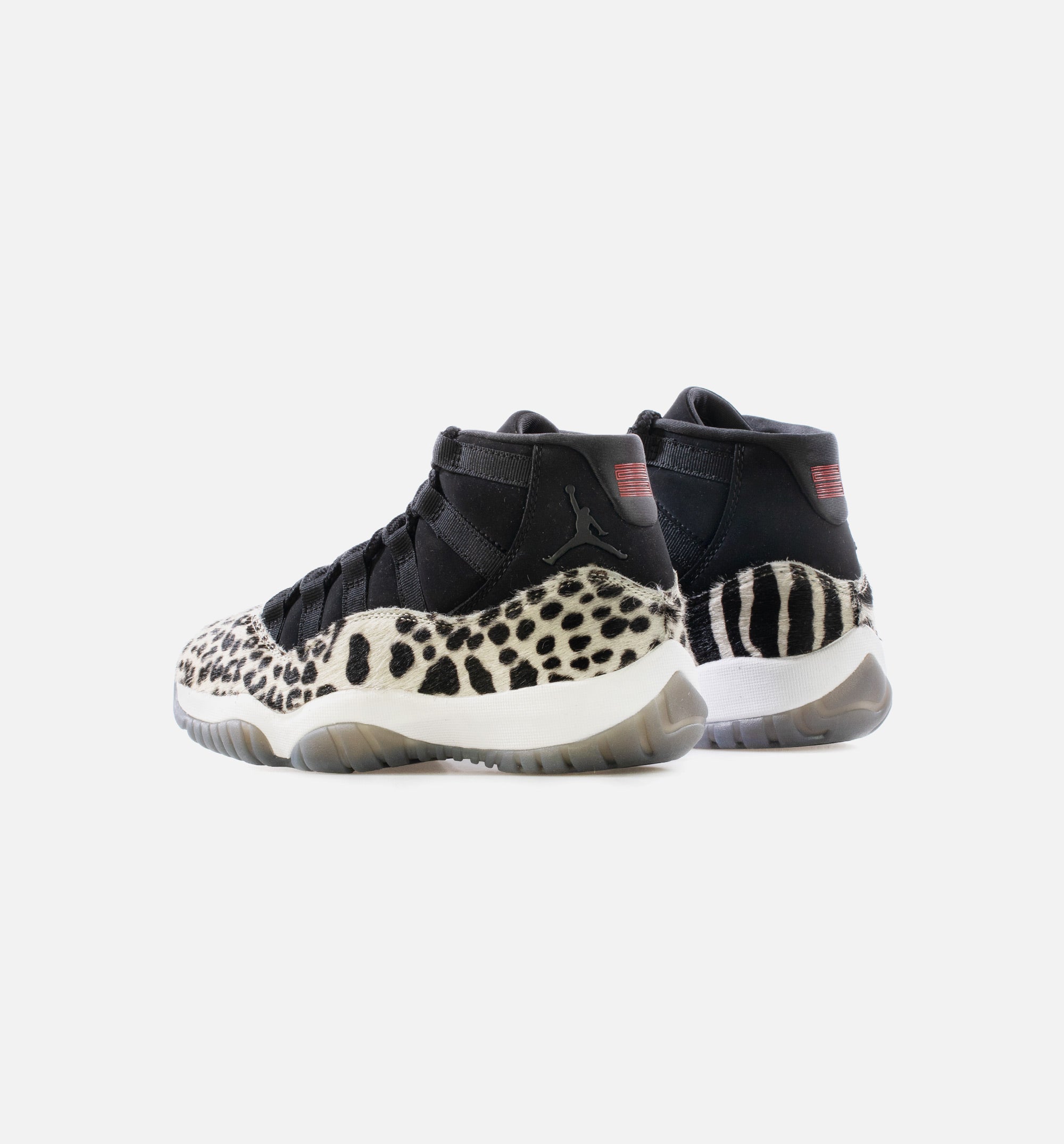 Air Jordan 11 Retro Black and White Womens Lifestyle Shoe - Black/Sail/White/Gym Red Free Shipping、mySite、dreamappss