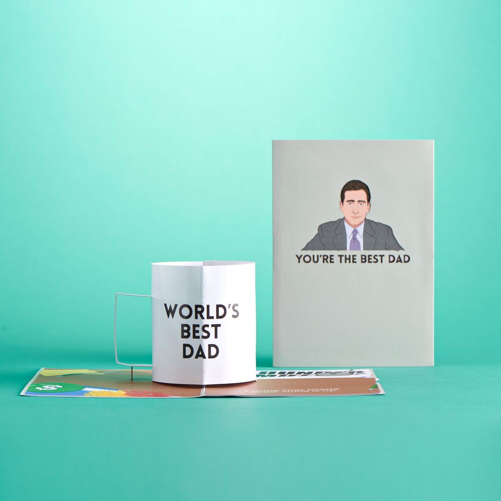 The Office World’s Best Dad Pop-Up Card、mySite、solidvoid