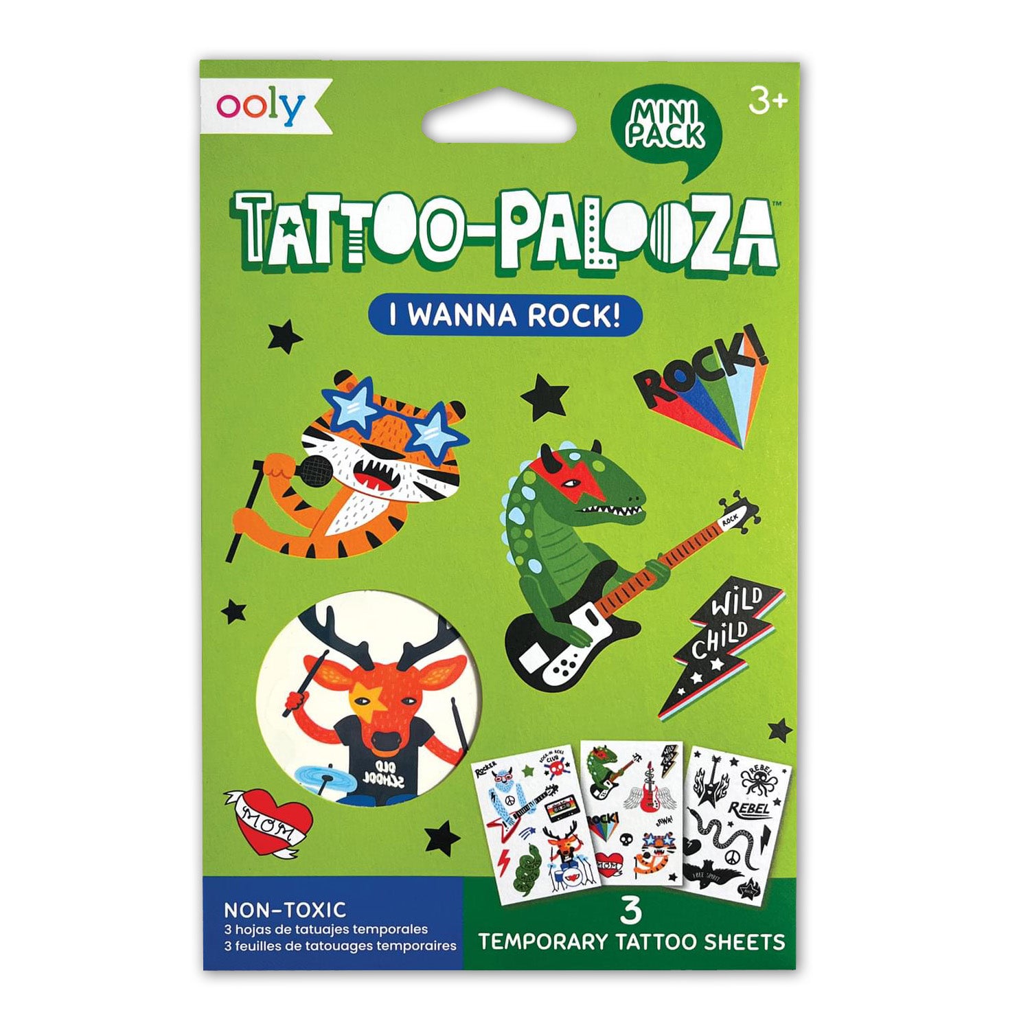  Wanna Rock Tattoo-Palooza Mini Temporary Tattoos、mySite、ghnorth