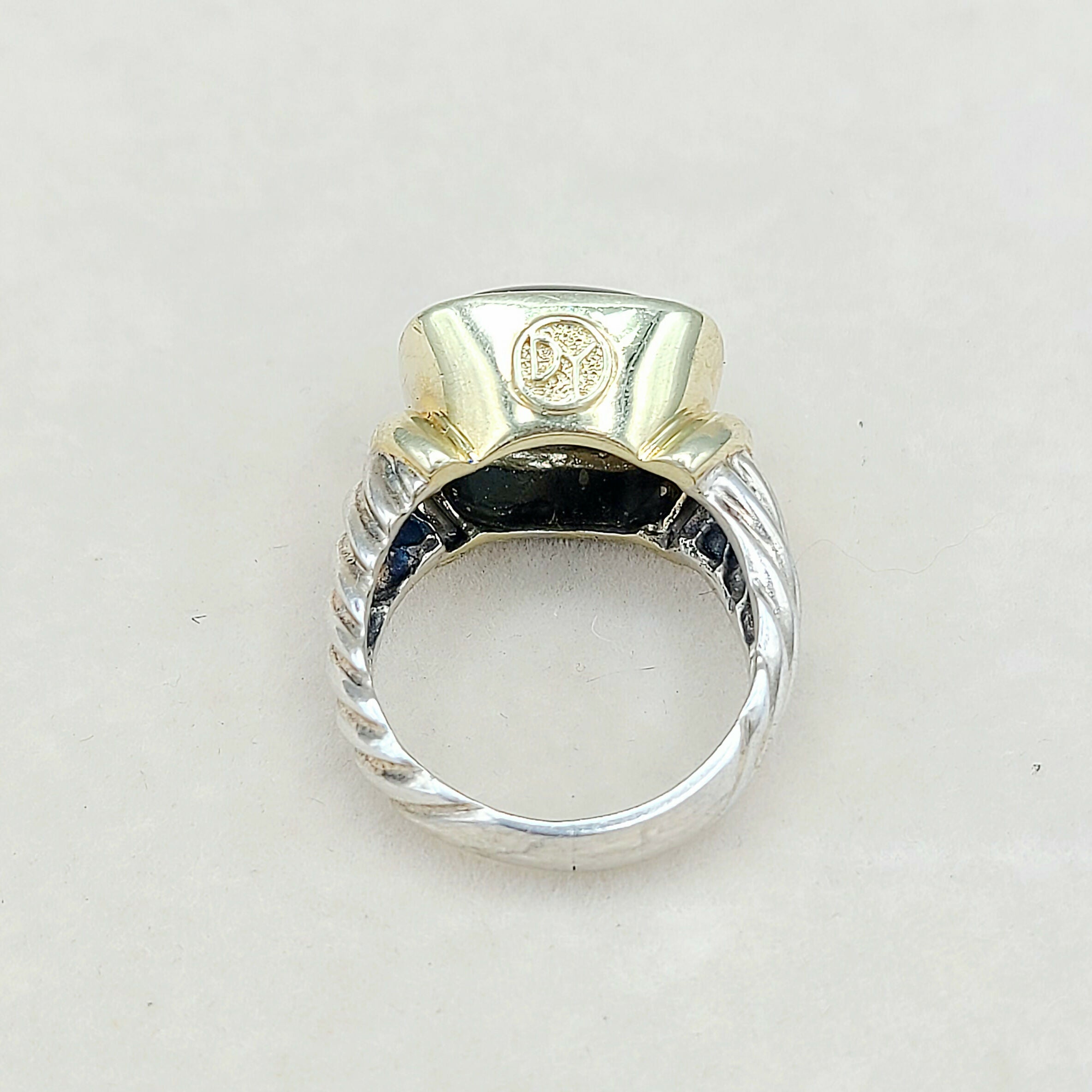 David Yurman Large Noblesse Ring Black Onyx & Gold、mySite、hinf8tx79