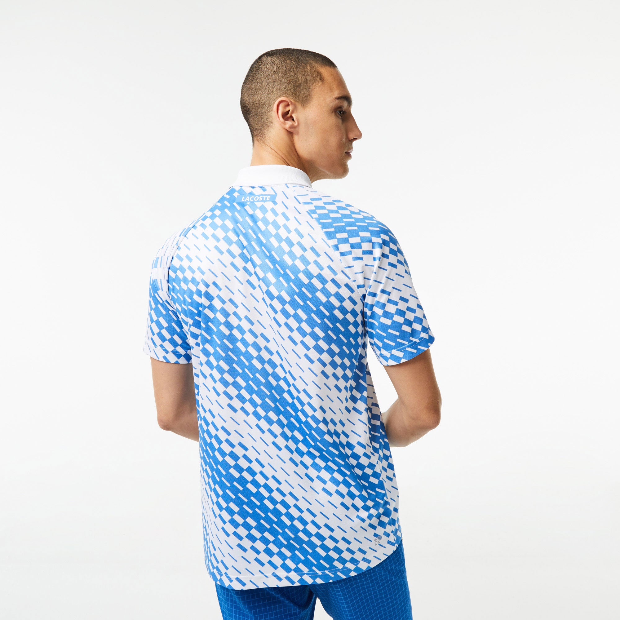 Lacoste x Novak Djokovic Ultra Dry Men's Pique Tennis Polo