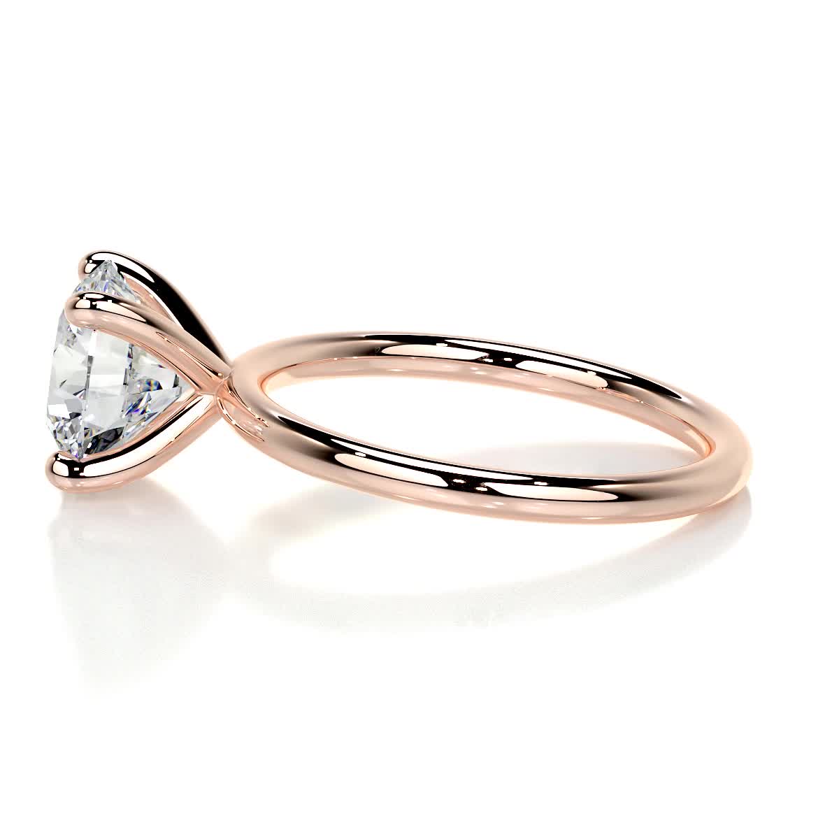 Eloise Diamond Engagement Ring -14K Rose Gold、mySite、hinf8tx79