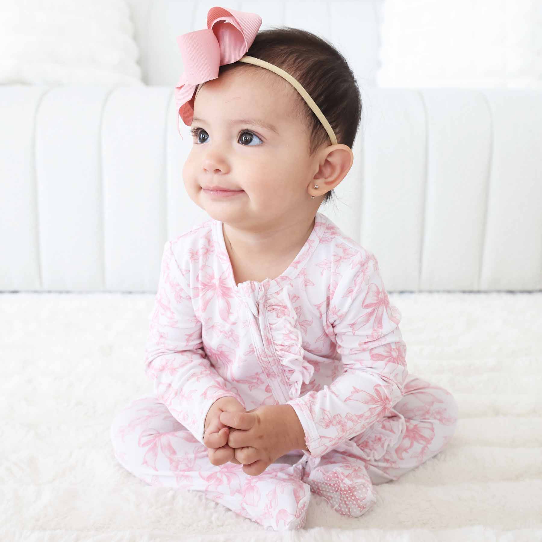  Fancy Frills Ruffle Zipper Footie、mySite、layawaytickets