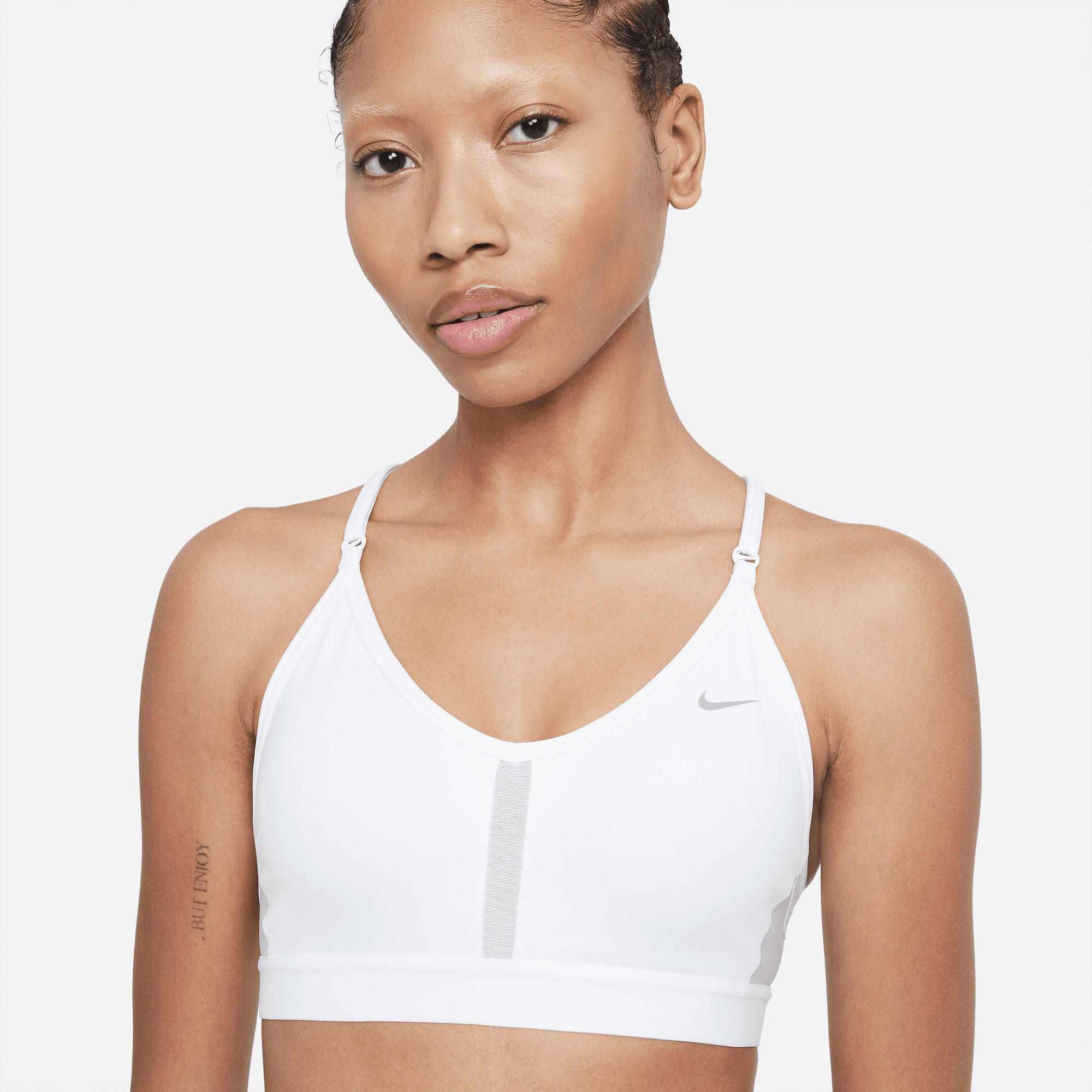 Nike Dri-FIT Indy Women's Light-Support Padded V-Neck Sports Bra