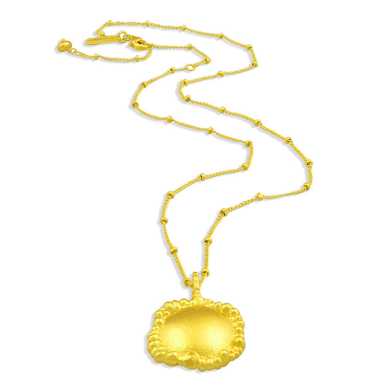 Signature Charm Necklace | 14K Gold Plated、mySite、camillekostekn