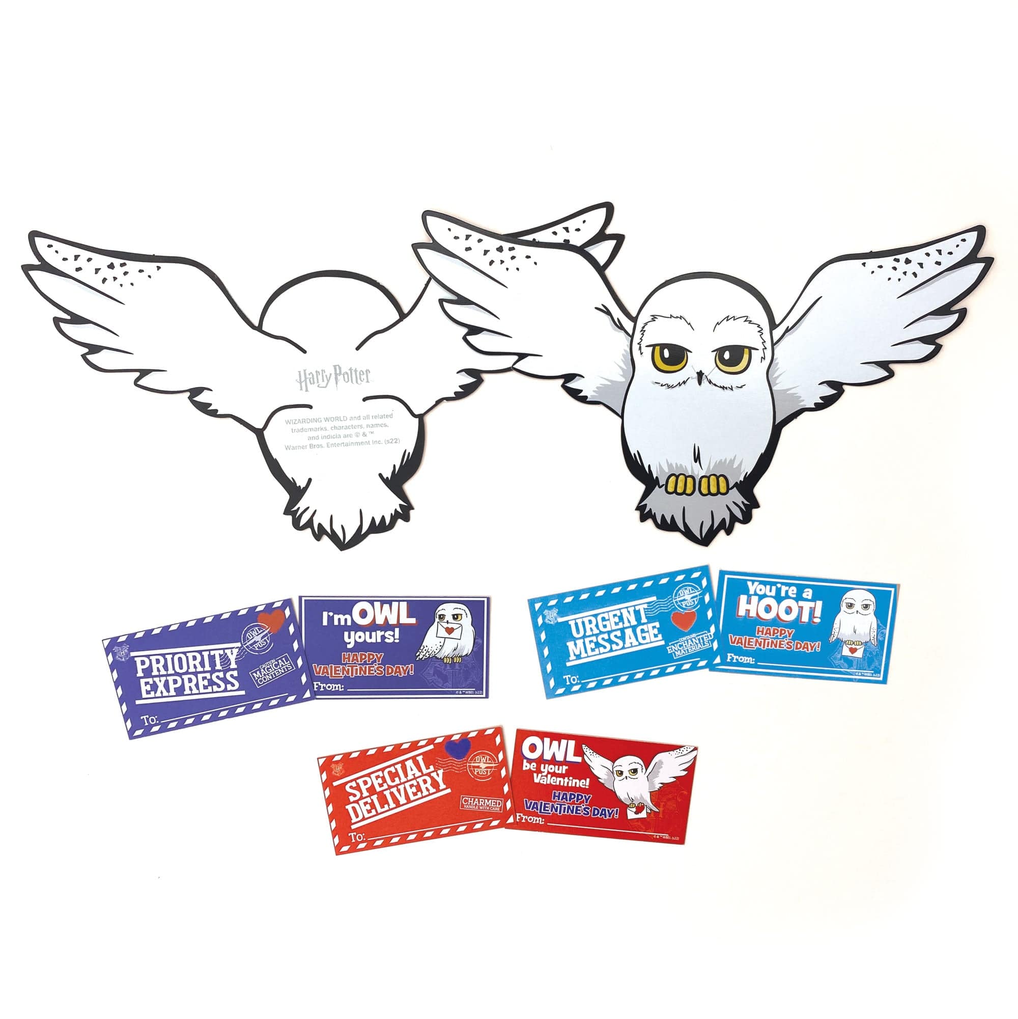  Valentine Cards Set - Harry Potter Owls、mySite、ghnorth