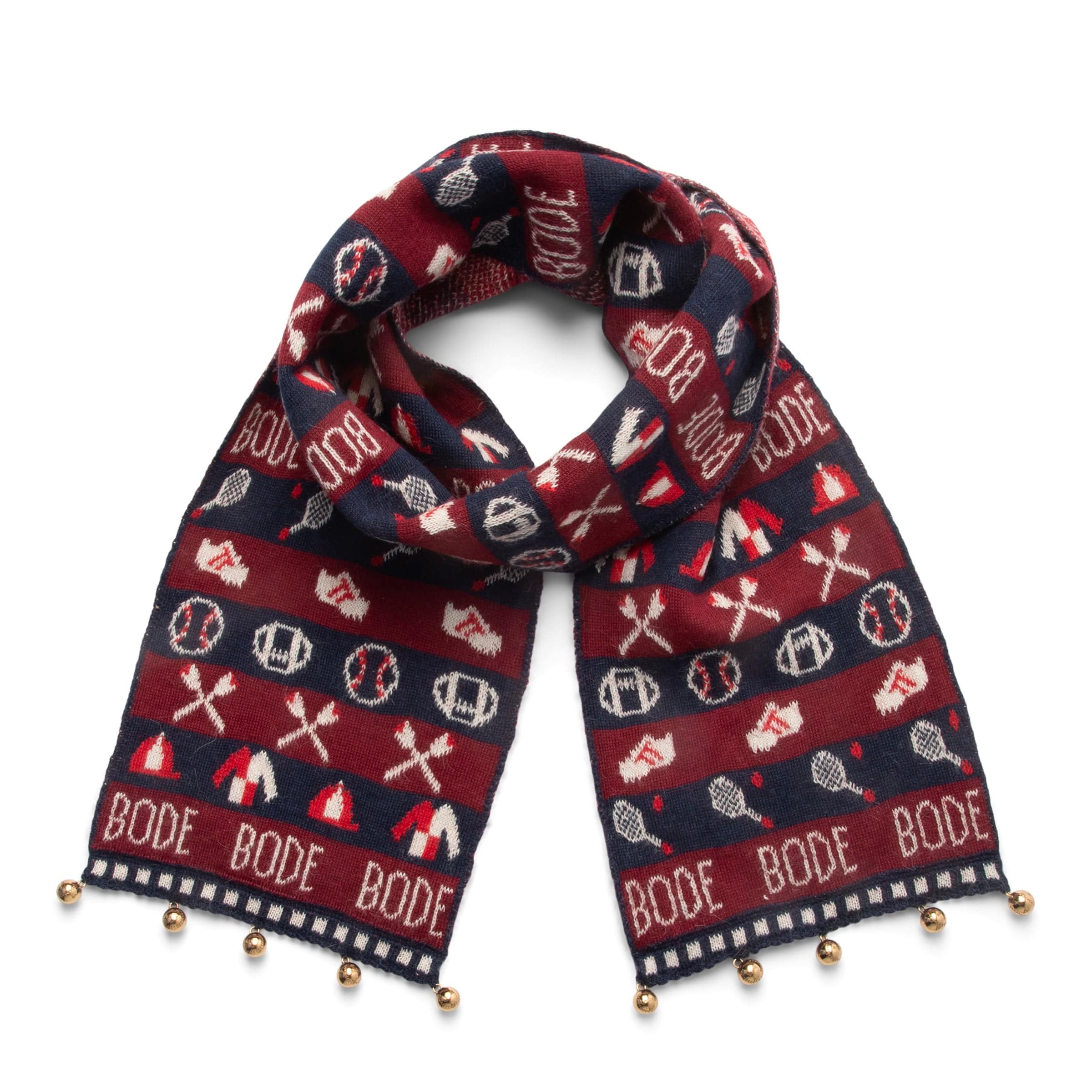 SPORTING JACQUARD SCARF、mySite、zt4zffjzw