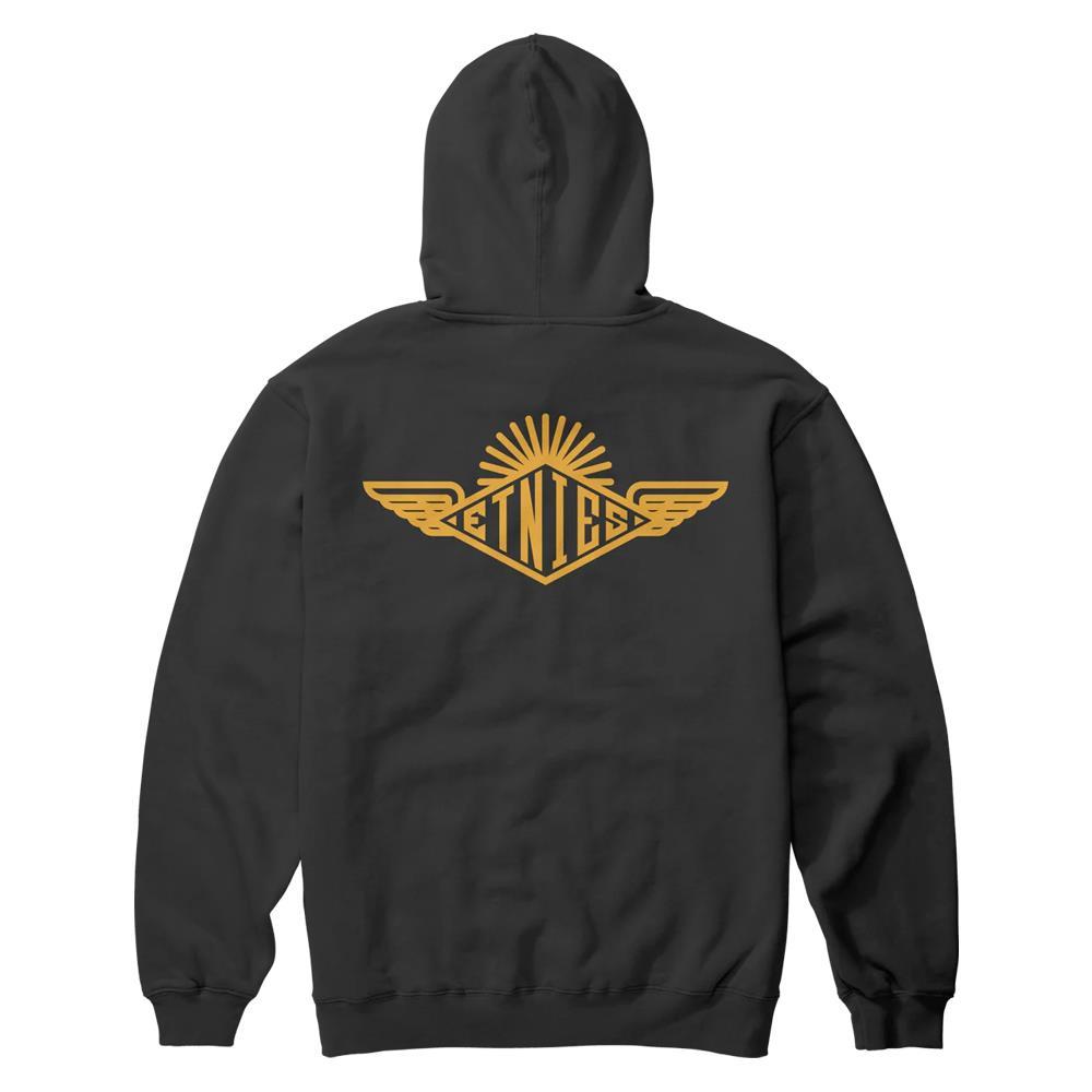  Etnies Wings Pullover Hoodie - Black、mySite、merchandisen