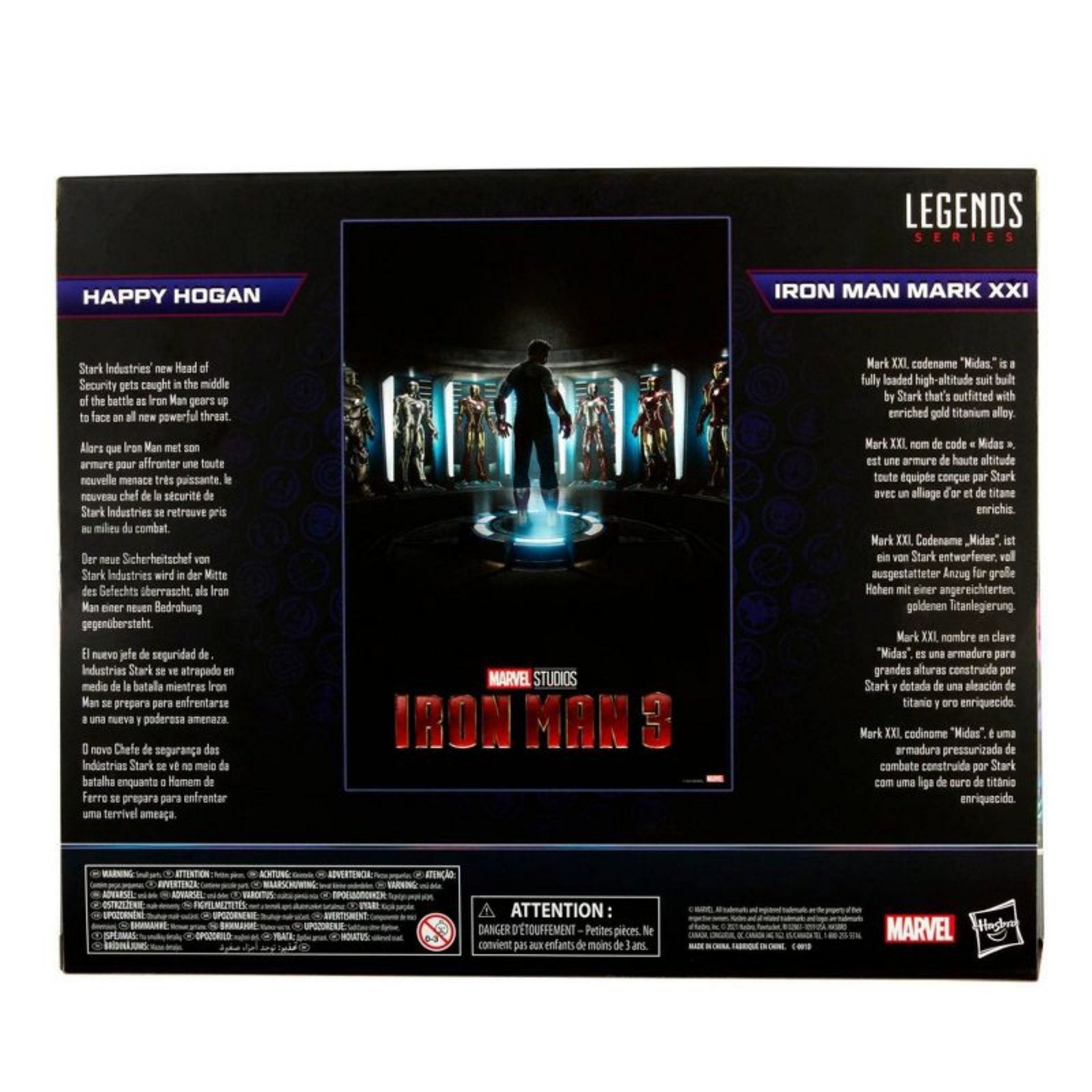 Avengers Infinity Saga Marvel Legends Happy Hogan and Iron Man Mark 21、mySite、hgirdovlk