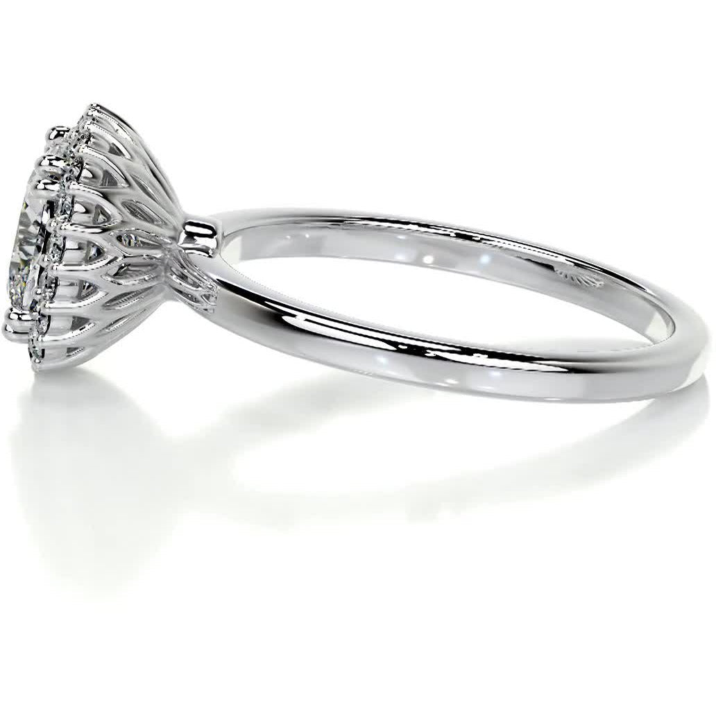 Bailey Diamond Engagement Ring -Platinum、mySite、hinf8tx79
