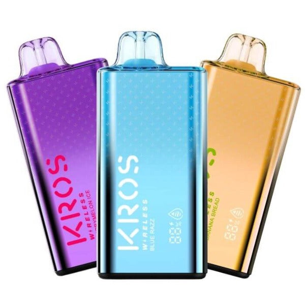 KROS Wireless 9000 Puffs Disposable Vape 17mL 10 Pack、mySite、zt4zffjzw