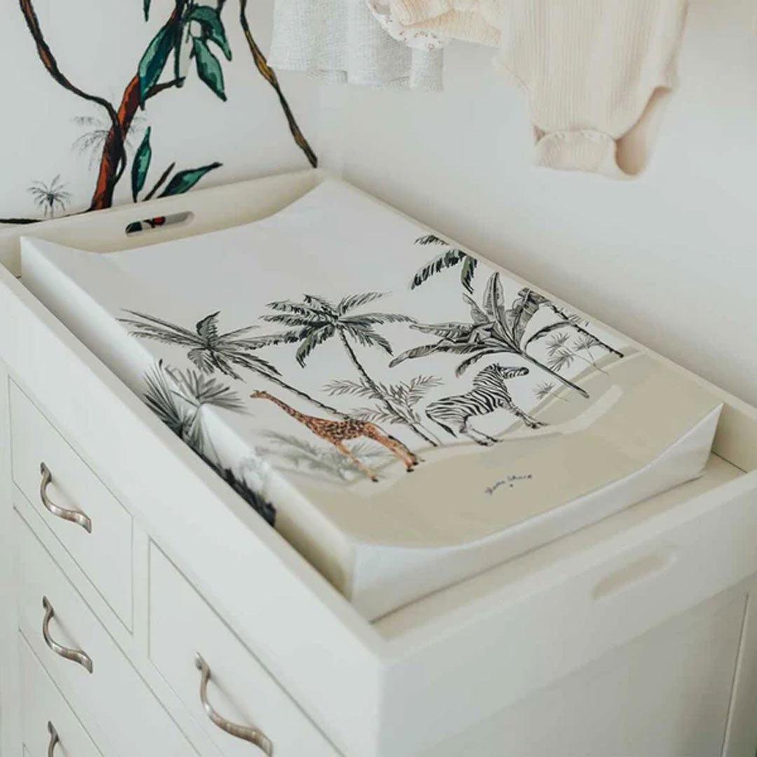  Mama Shack Anti Roll Changing Mat - Palms & Safari、mySite、merchandisen