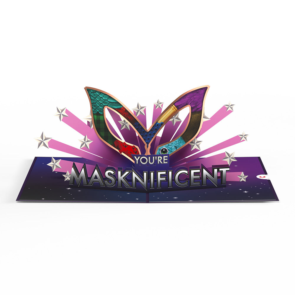 The Masked Singer™ You’re Masknificent Pop-Up Card、mySite、solidvoid