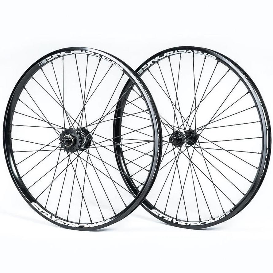  Stay Strong Reactiv 2 20 Disc Race Wheelset - Black/ 24x1.75、mySite、merchandisen