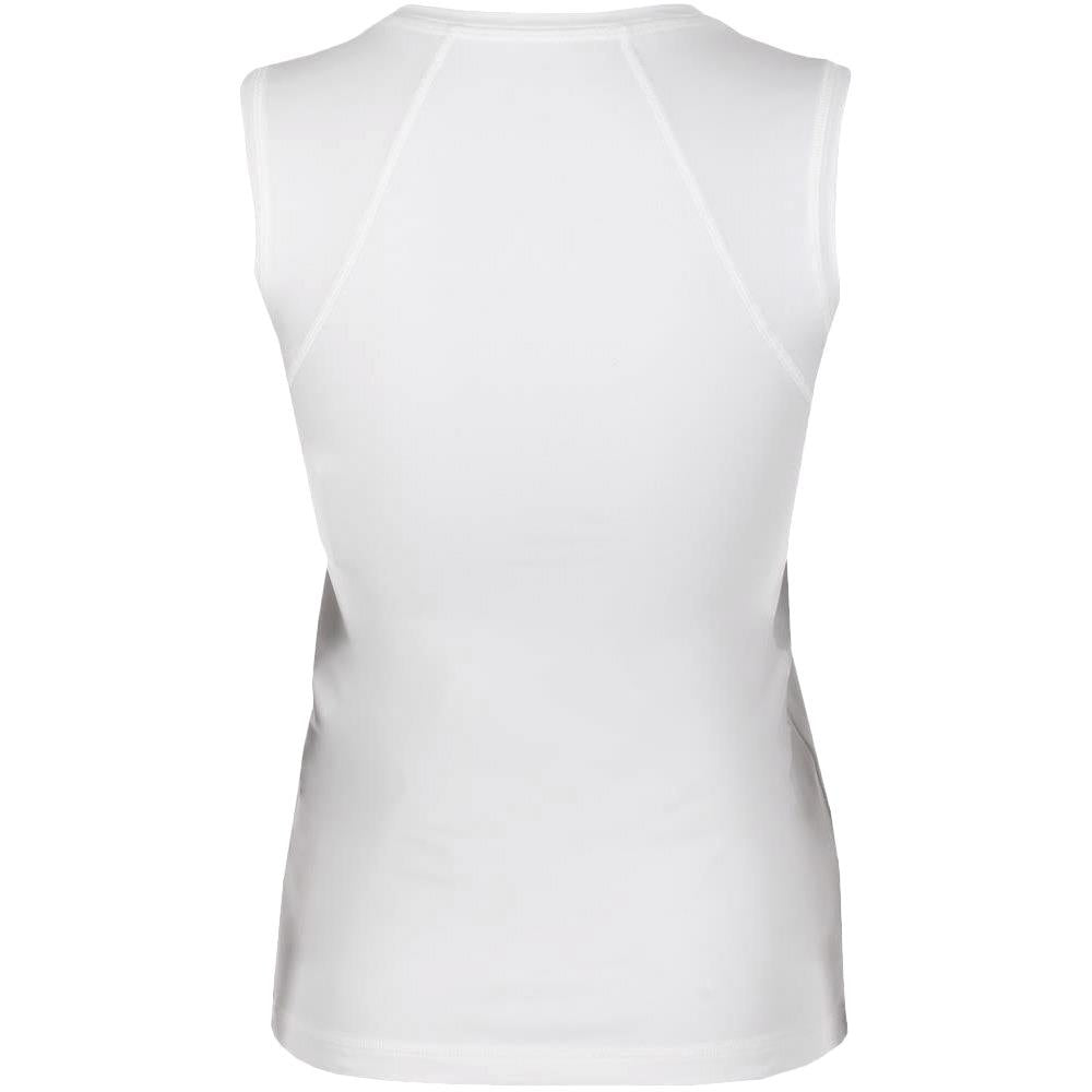 Sofibella Women's UV Colors Sleeveless Top - White、mySite、neckold