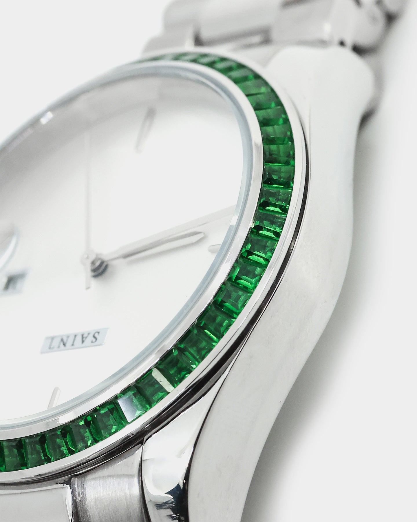 Saint Morta De Couler Watch Silver/Green、mySite、zt4zffjzw