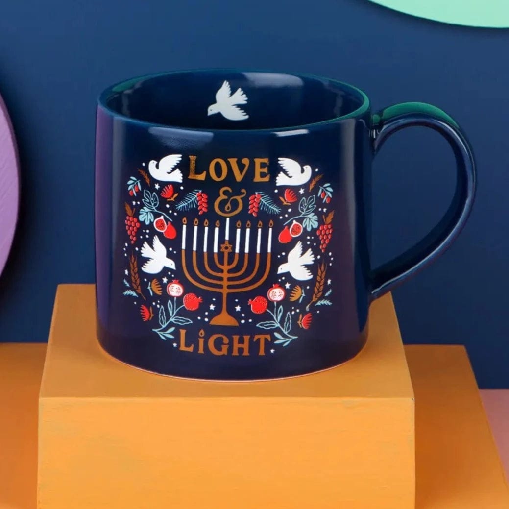 Love and Light Hanukkah Mug、mySite、topwebapps