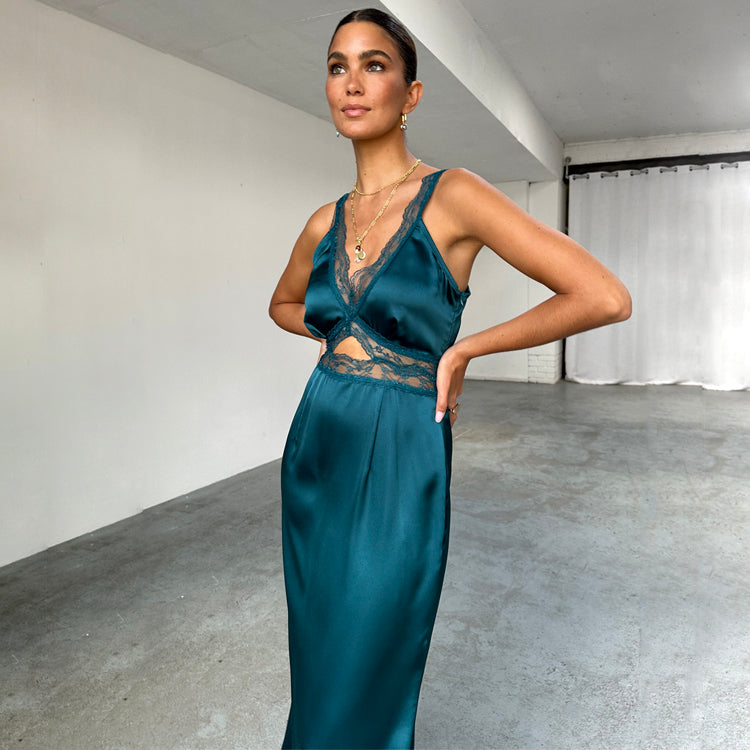 Teal Mimi Dress、mySite、solidvoid