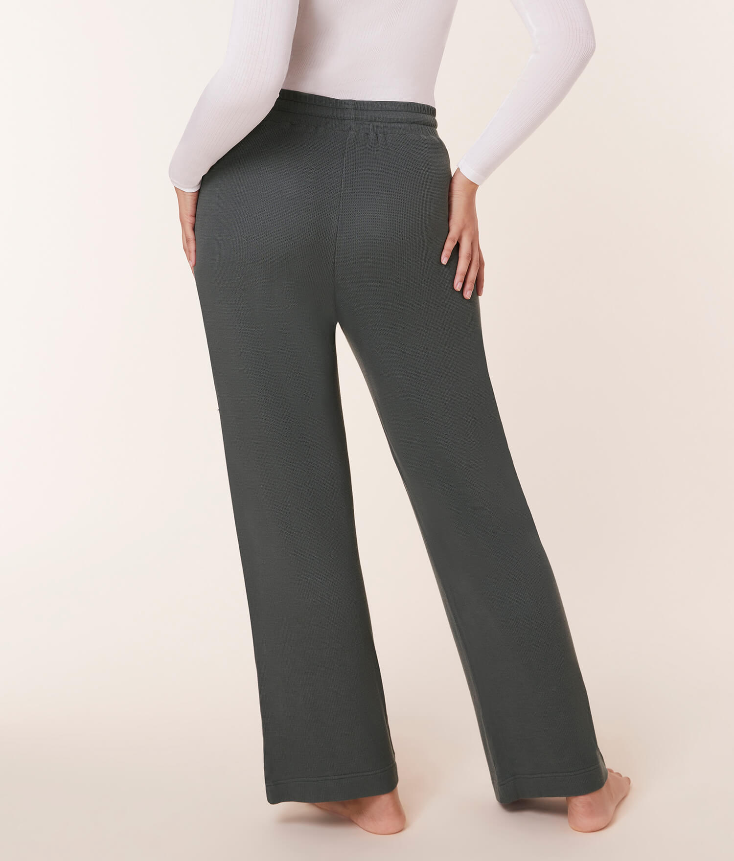  The Wide Leg Pant - Waffle - Dove、mySite、ashleygrahame