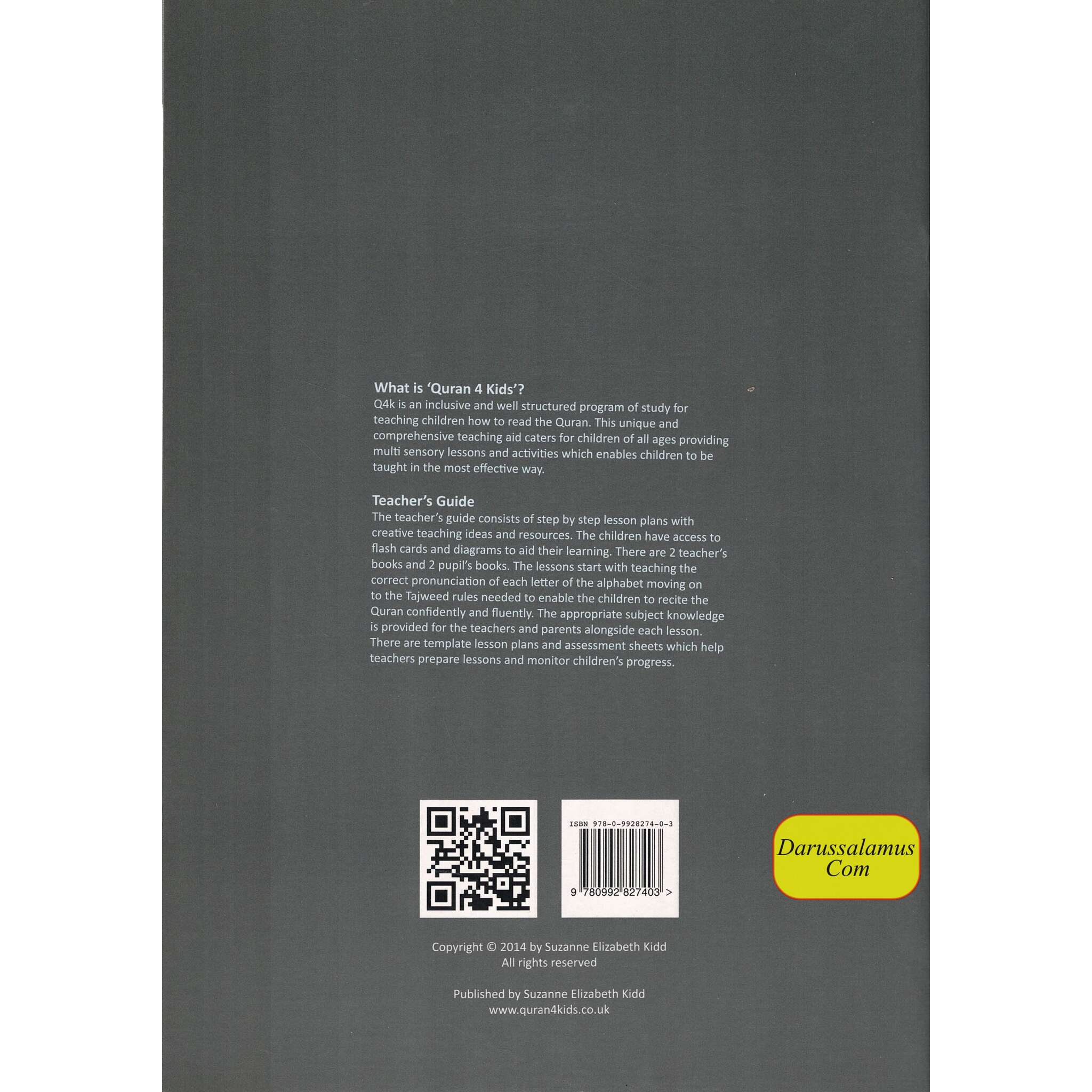 Quran 4 Kids Teachers Book Two By Suzanne Elizabeth Kidd、mySite、topwebapps