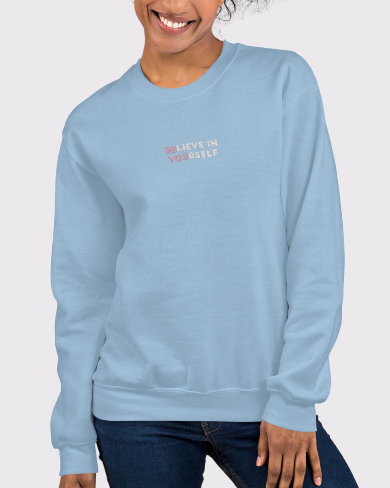 Believe in Yourself Unisex Crewneck、mySite、bengalsvssteelers