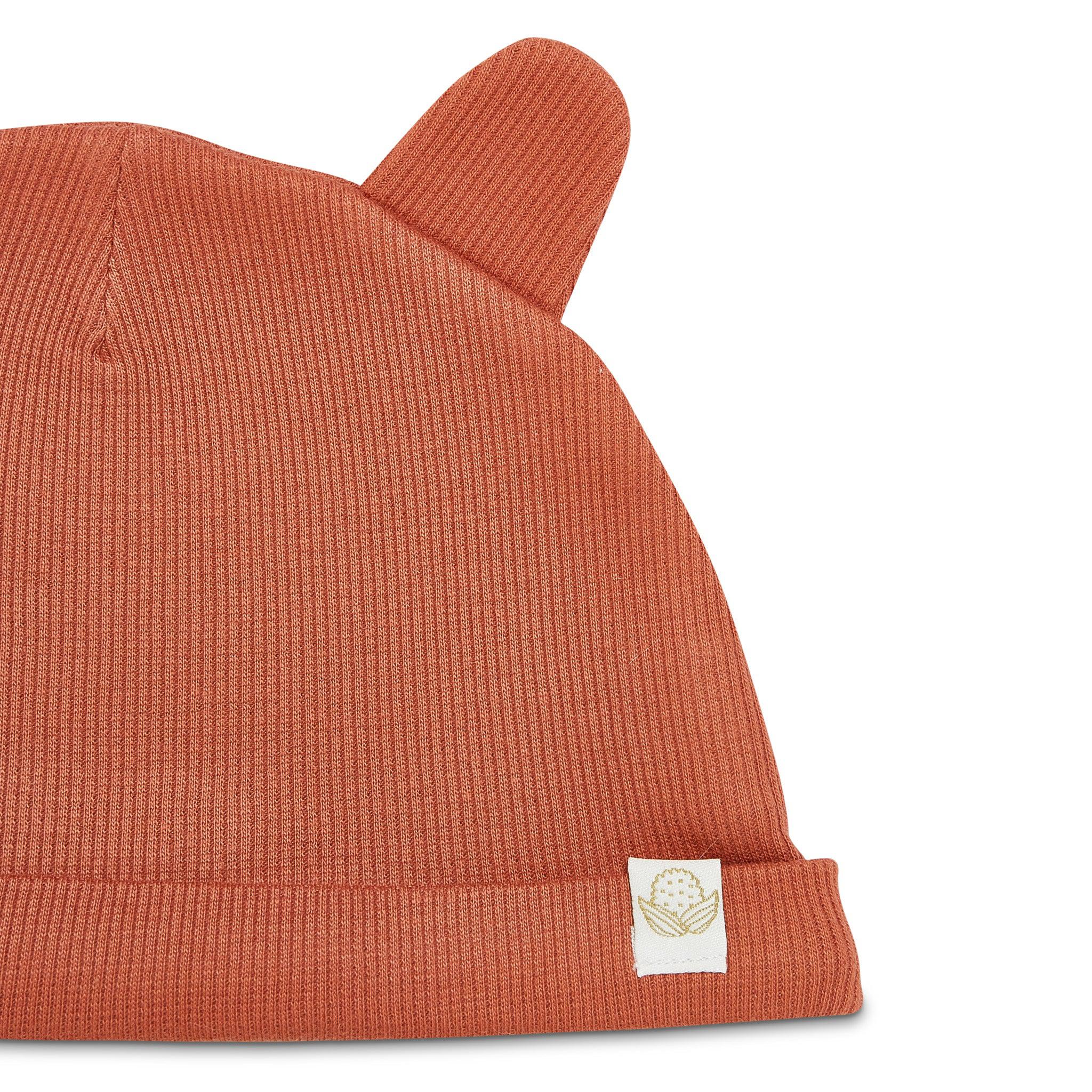 RETIRED - Organic Bunny Ears Cap - Paprika、mySite、g9winljtr