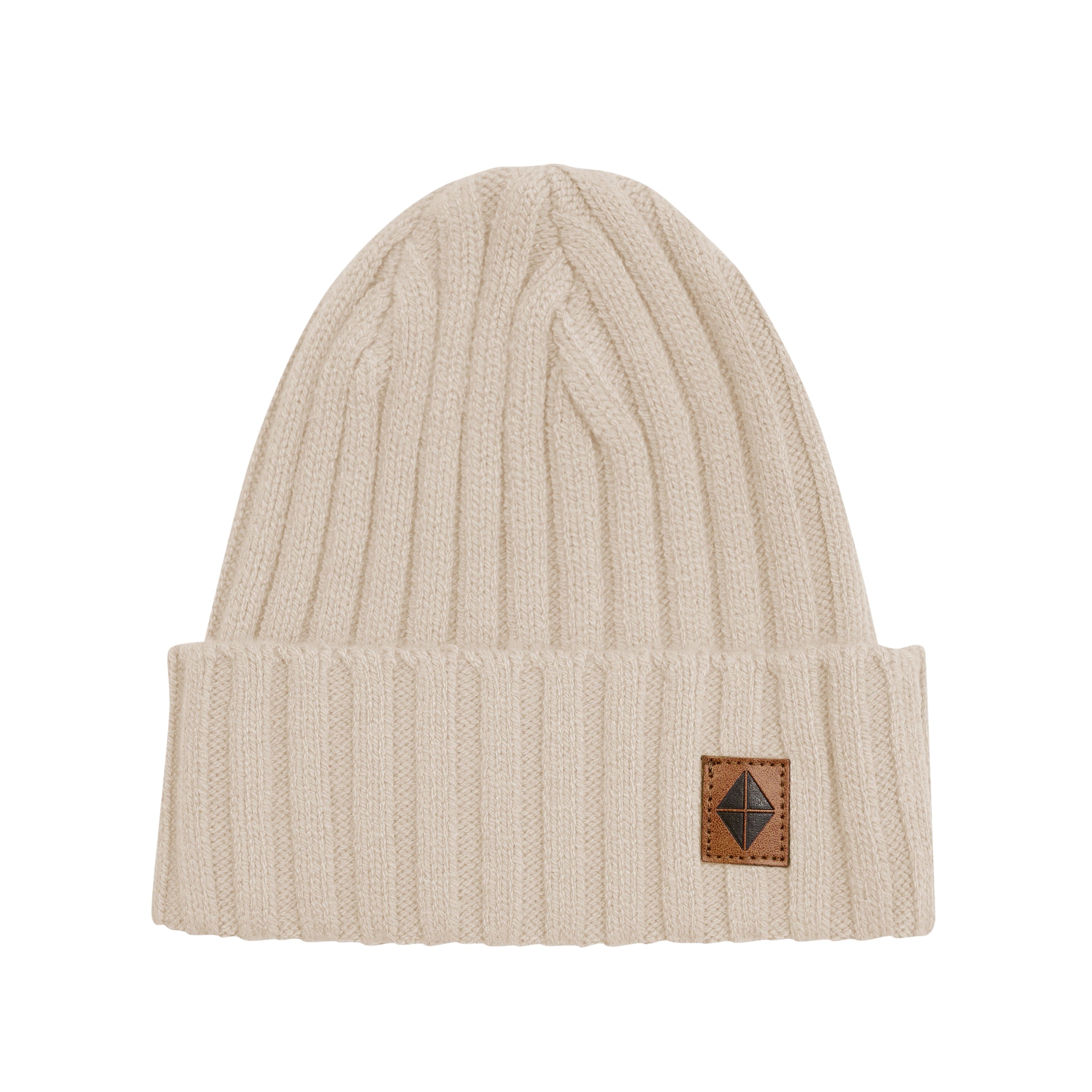  Chunky Knit Ribbed Beanie in Almond、mySite、layawaytickets